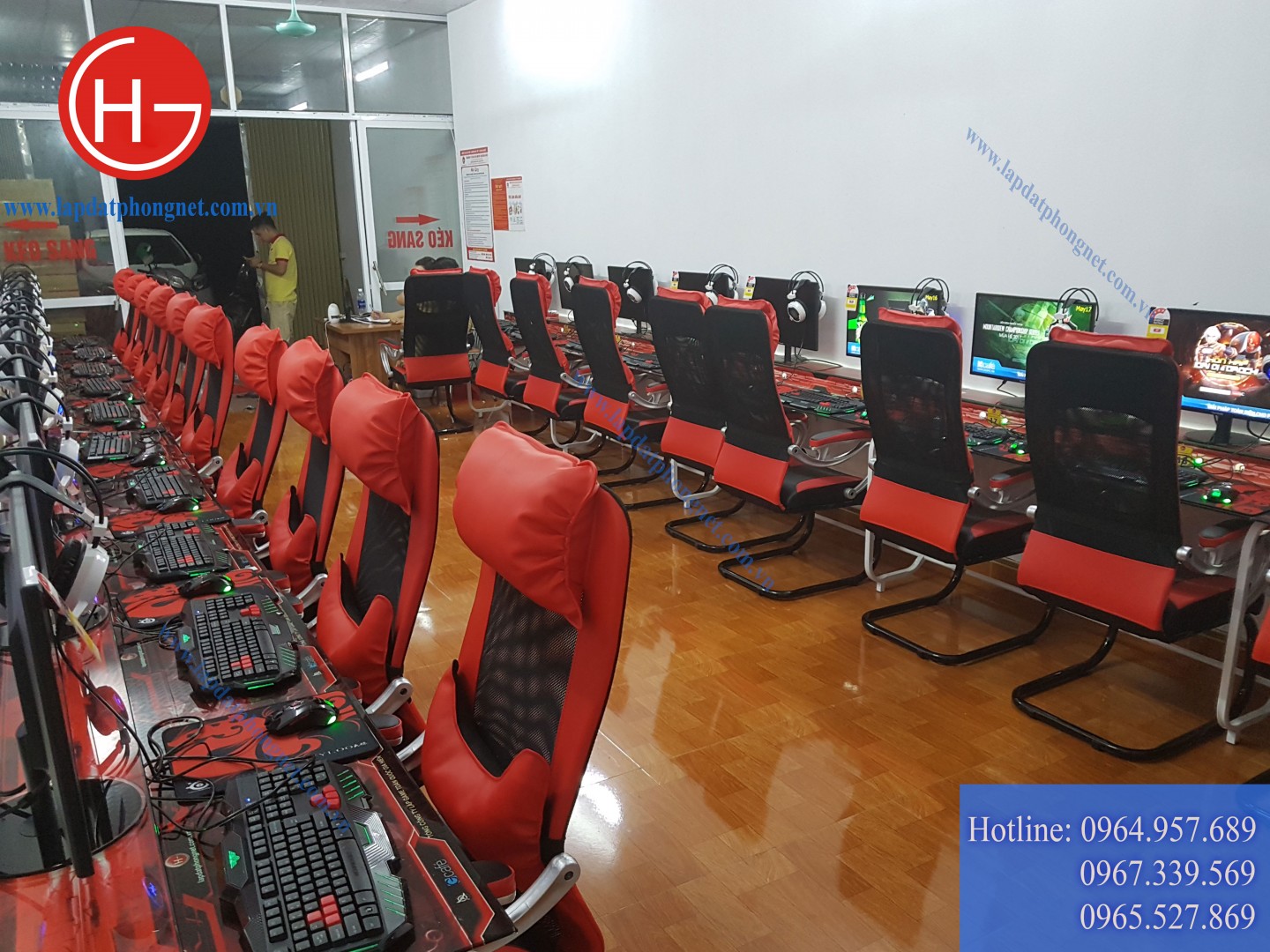 Lắp đặt phòng game giá rẻ cho chị Luyến tại Bắc Ninh