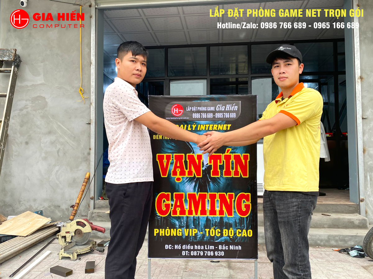 Vạn Tín Gaming vừa được đội ngũ Gia Hiến hoàn thiện và bàn giao ngày 22/04/2023