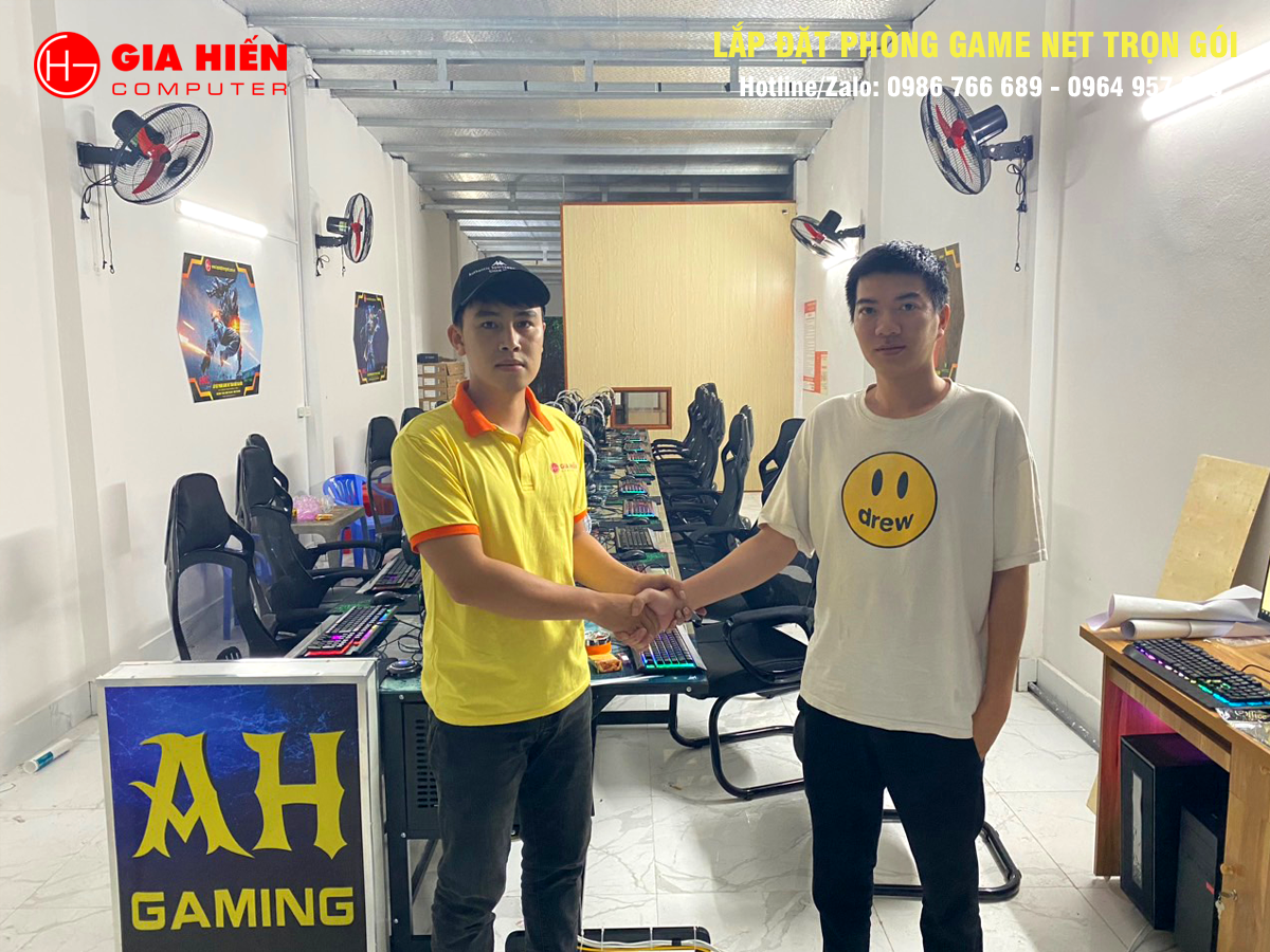 AH Gaming vừa được đội ngũ Gia Hiến hoàn thiện và bàn giao ngày 12/04/2023