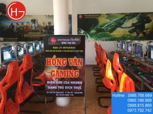 Lắp Đặt Phòng Net Cho Anh Vân Tại TT Tiên Yên