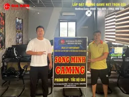  Dự án lắp đặt Cyber game mini Song Minh Gaming - Quảng Ninh | Gia Hiến Computer 