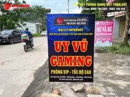  Dự án lắp đặt Cyber game mini Uy Vũ Gaming - Bắc Giang | Gia Hiến Computer 