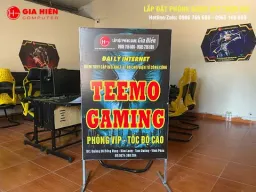  Dự án lắp đặt phòng net TEEMO Gaming - Phú Thọ | Gia Hiến Computer 