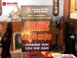 Dự án lắp đặt Cyber game mini Game 57 Tô Hiệu - Tô Hiệu, Nam Định | Gia Hiến Computer