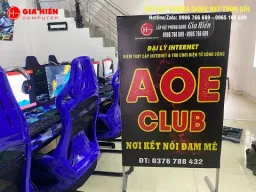  Dự án lắp đặt phòng game AOE CLUB - Tràng Định, Lạng Sơn | Gia Hiến Computer 