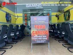  Dự án lắp đặt phòng game trọn gói TORO GAMING - Uông Bí, Quảng Ninh | Gia Hiến Computer 