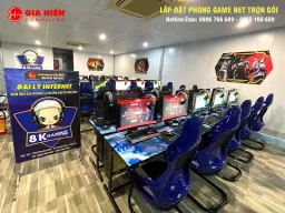  Dự án lắp đặt Cyber game mini 8K Gaming - Phú Thọ | Gia Hiến Computer 