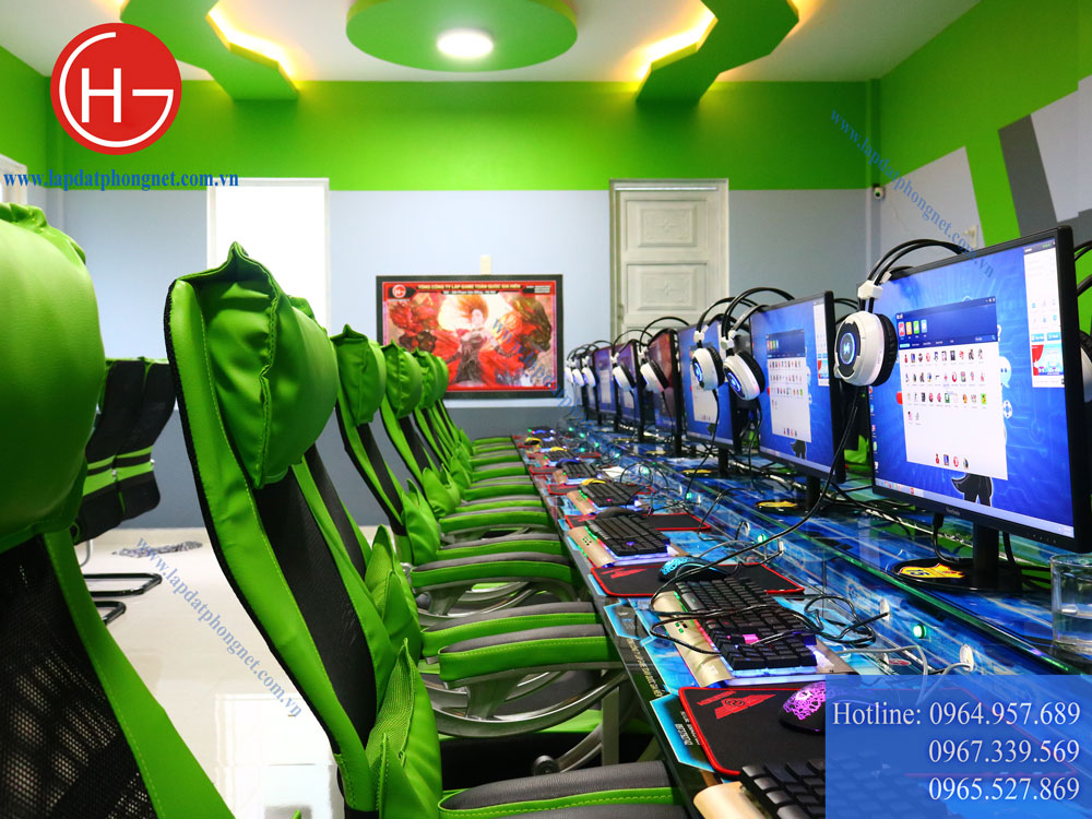 Lắp đặt phòng game giá rẻ cho anh Tân tại Huế