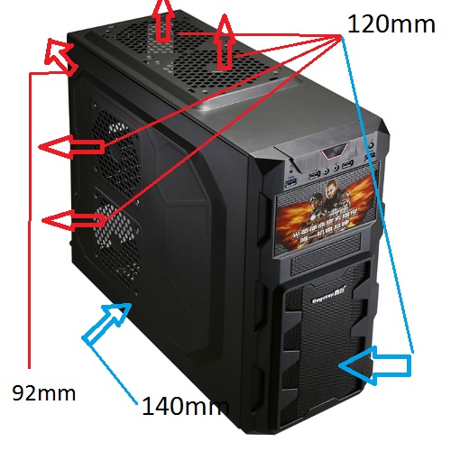 Một số cách đơn giản với chi phí hợp lý nhất để làm mát case máy tính của bạn - 05