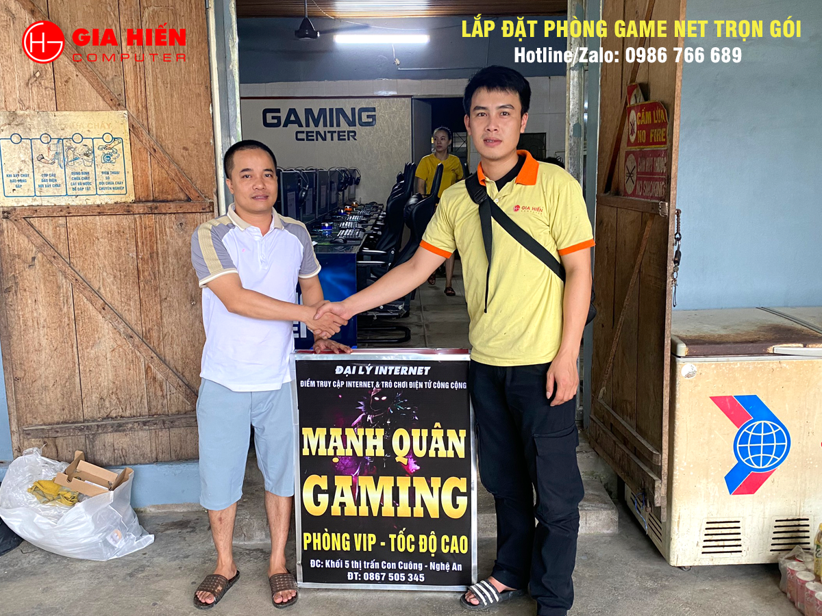 Mạnh Quân Gaming vừa được đội ngũ Gia Hiến hoàn thiện và bàn giao ngày 0/07/2024