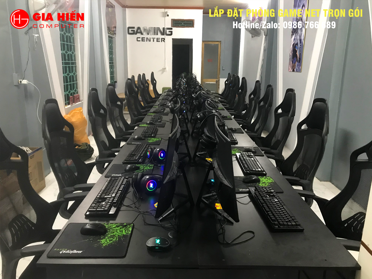 Gaming Center vừa được đội ngũ Gia Hiến hoàn thiện và bàn giao ngày 11/11/2024