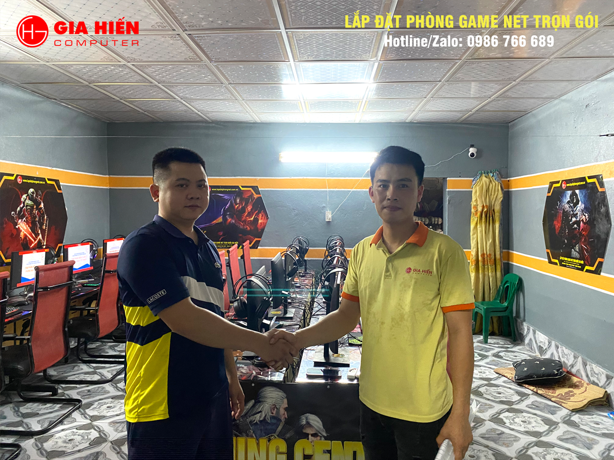 Gaming Center vừa được đội ngũ Gia Hiến hoàn thiện và bàn giao ngày 23/09/2024