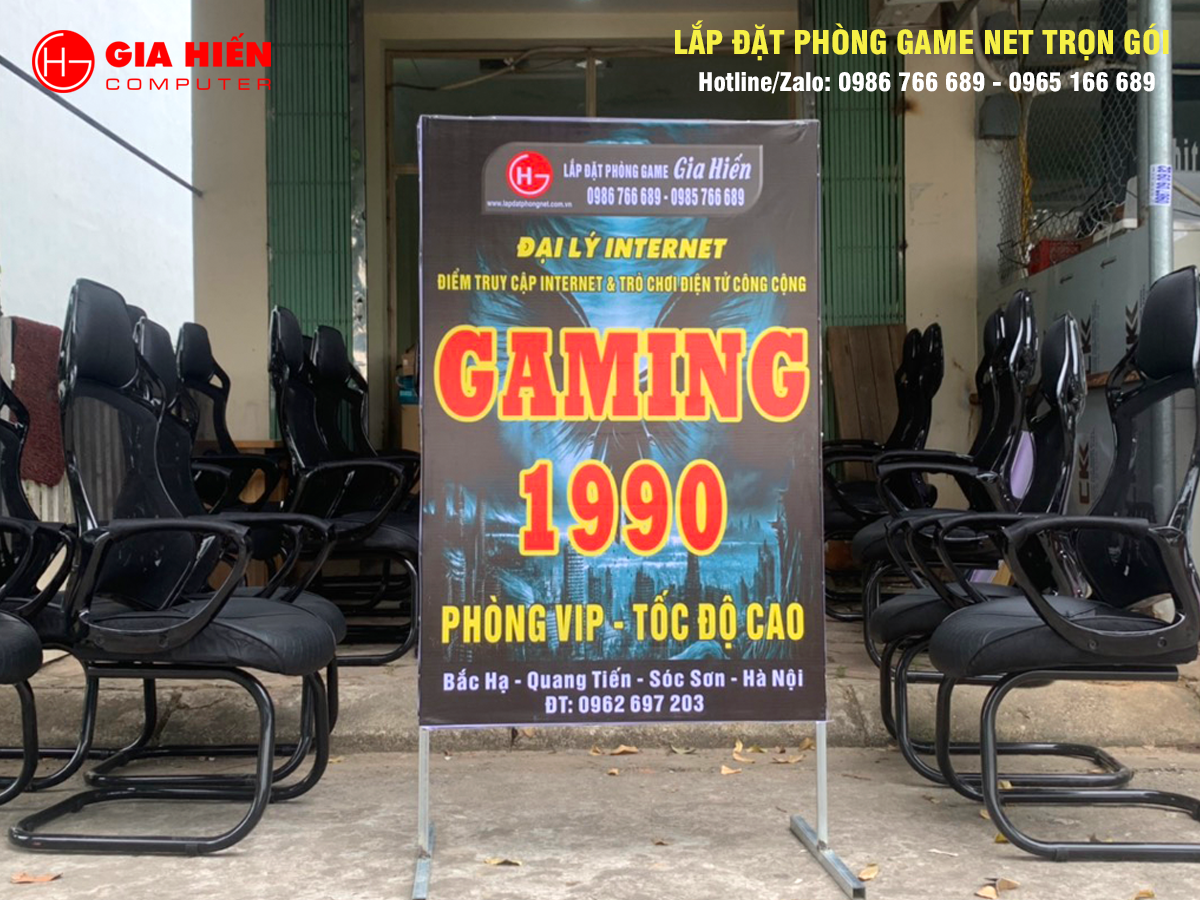 1990 Gaming vừa được đội ngũ Gia Hiến hoàn thiện và bàn giao ngày 22/11/2022