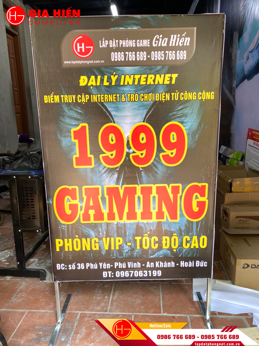 1999 Gaming vừa được đội ngũ Gia Hiến hoàn thiện và bàn giao ngày 24/10/2022