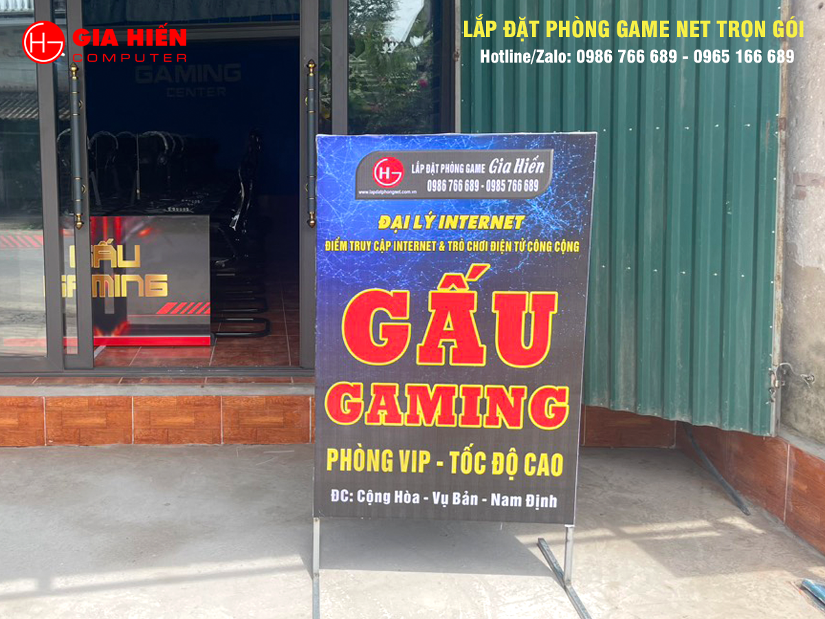 Gấu Gaming vừa được đội ngũ Gia Hiến hoàn thiện và bàn giao ngày 28/09/2023