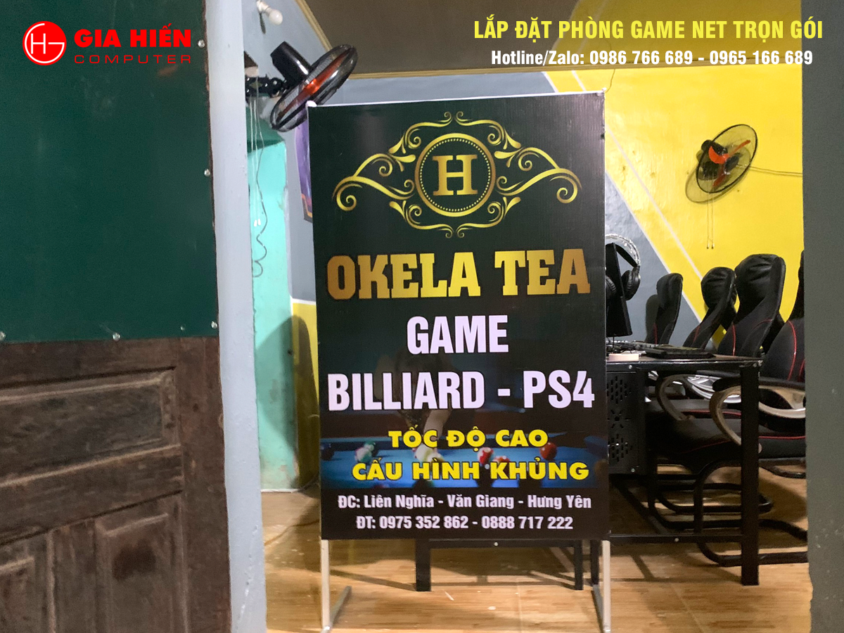 Game OKELA TEA vừa được đội ngũ Gia Hiến hoàn thiện và bàn giao ngày 25/07/2022