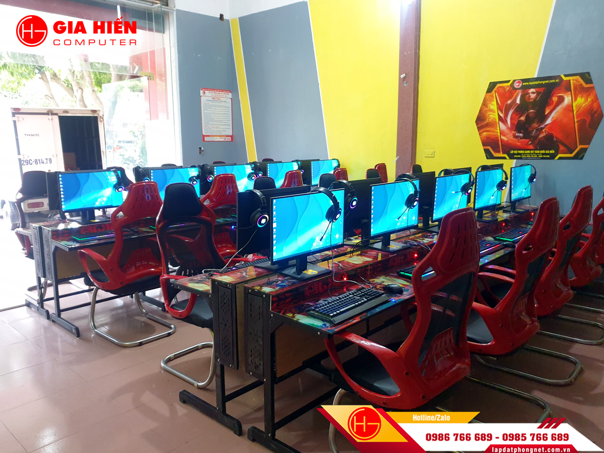 Hệ thống máy cấu hình cao đáp ứng chiến mượt mà tất cả các tựa game hiện nay.